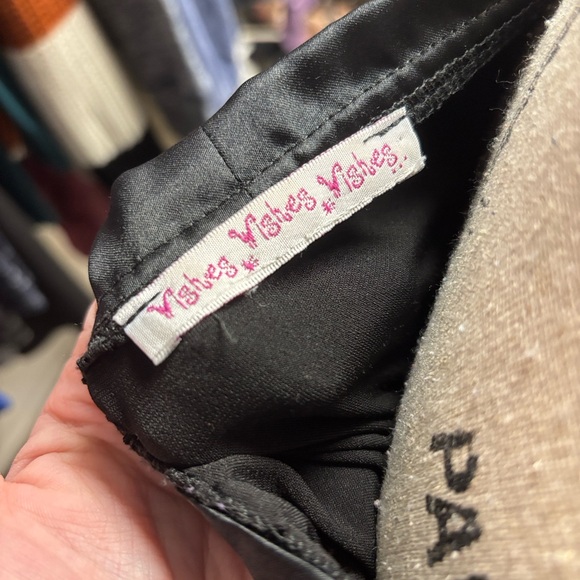 Y2k Puff Sleeve Satin Hem Babydoll Mini Dress - Picture 14 of 15